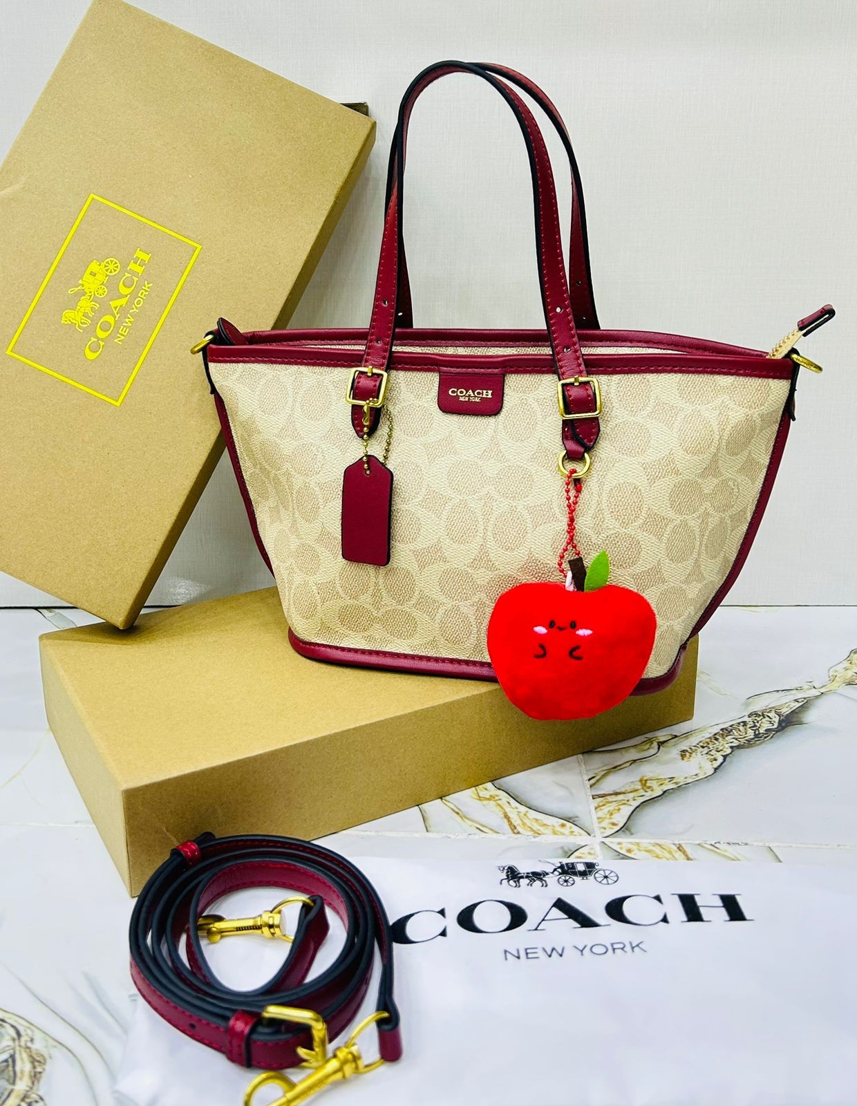Best Price Coach Tote New 