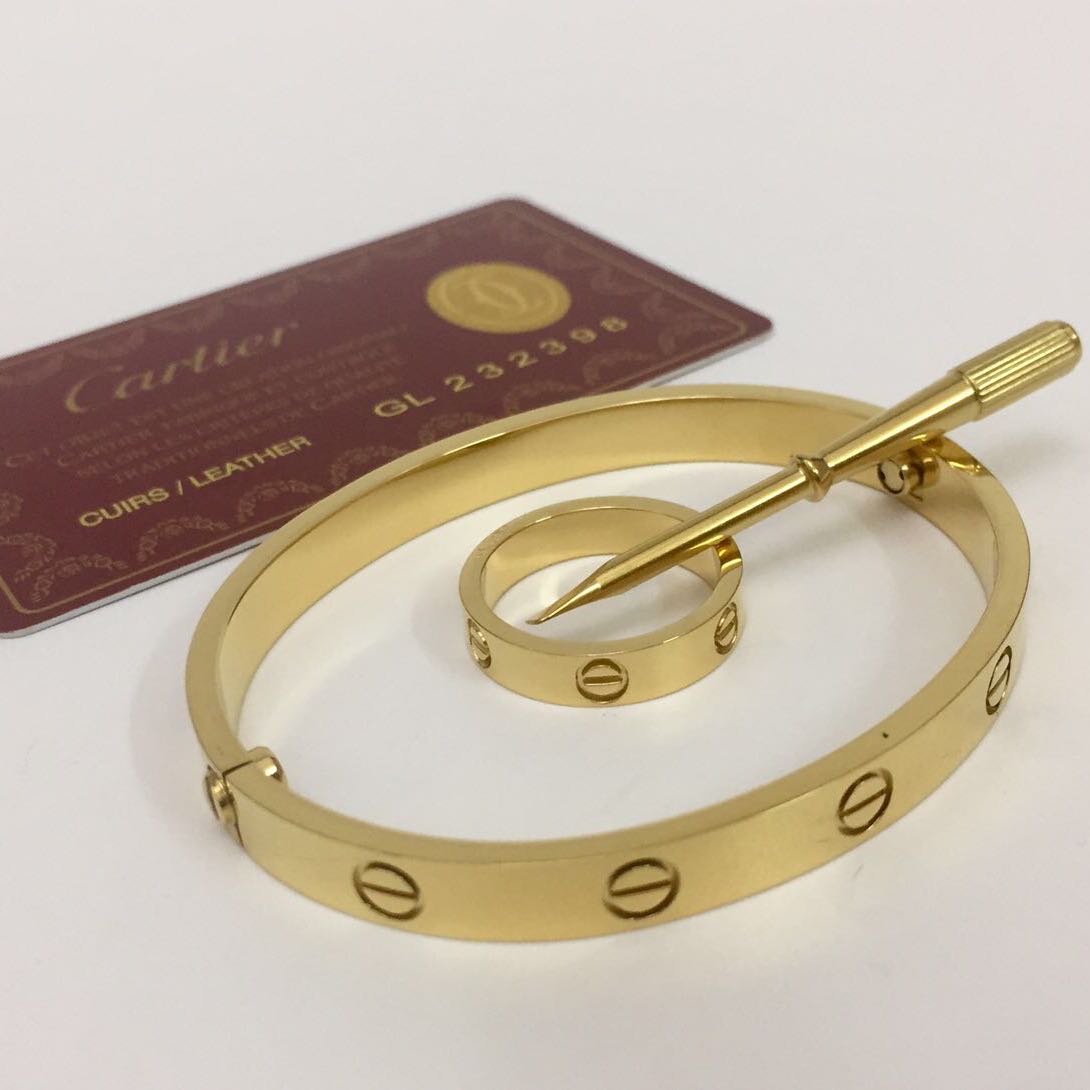 Cartier Bracelet And Ring In Pakistan 